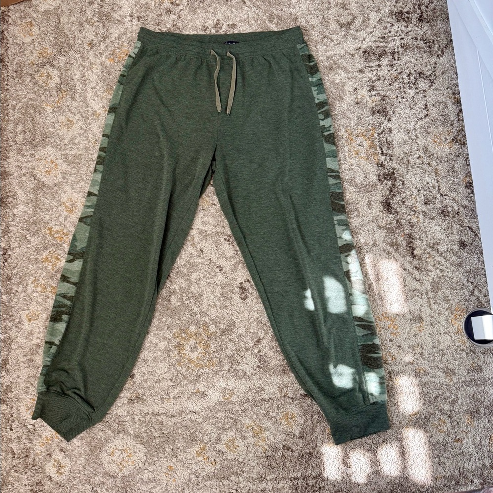 Army-Pattern Pajama Pants
